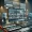 Home studio setup with synthesizers, monitors, and VST plugins displayed on computer screen — top plugin deals for music producers.